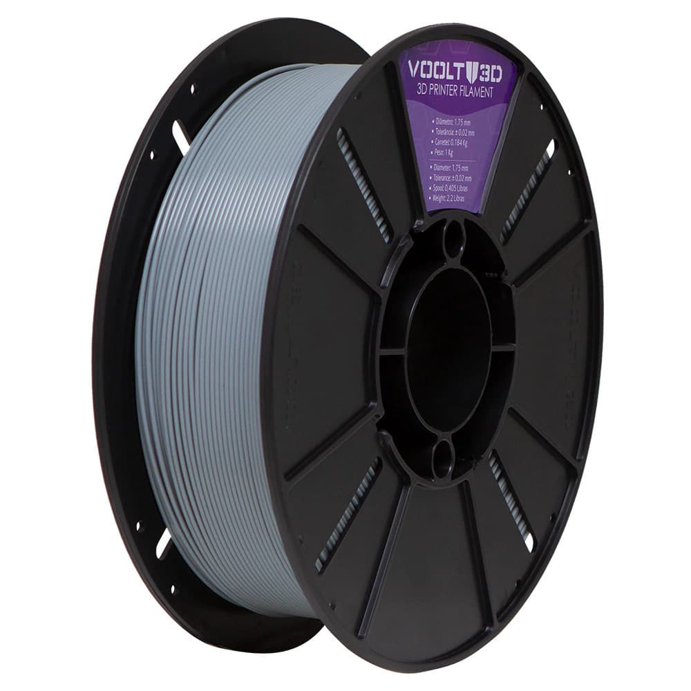 Filamento ABS Cinza Claro High Speed Premium - 1Kg