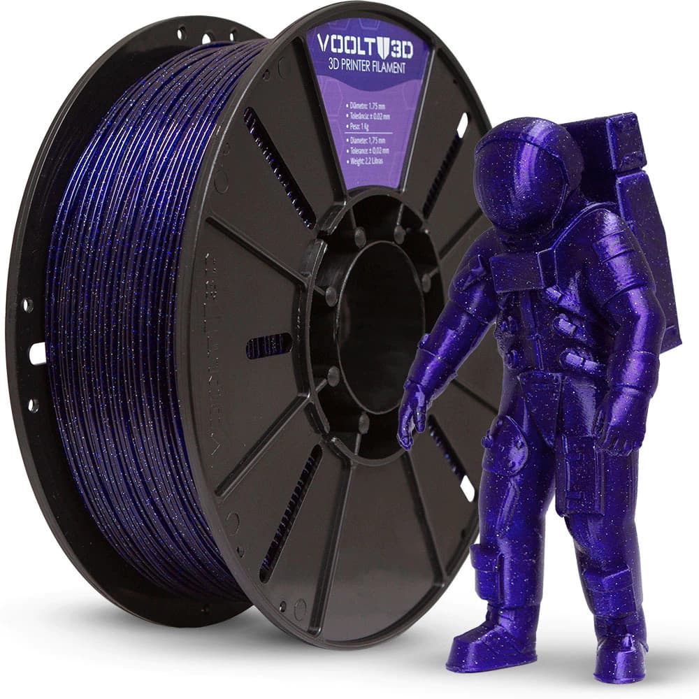 Filamento PLA Azul Netuno Cosmos High Speed Premium - 1Kg