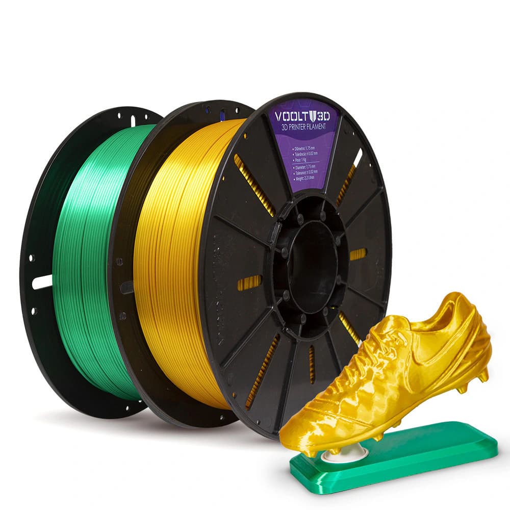 KIT Filamento PLA V-Silk Copa do Mundo 2kg